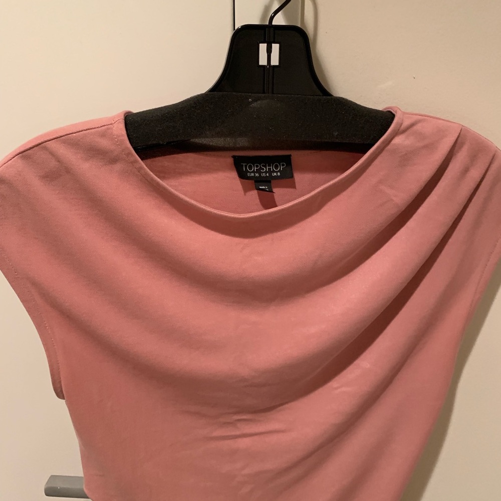 Topshop Ruched Dress - Picture 2 of 3